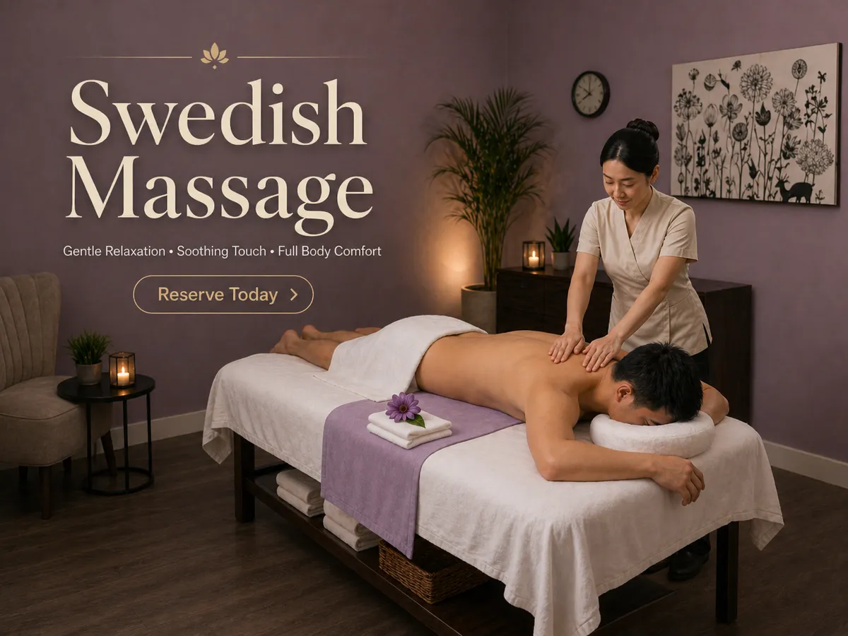 Deep tissue vs Swedish massage comparison