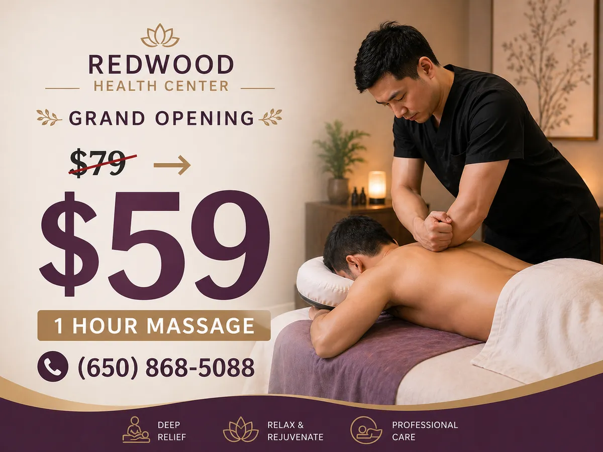 Winter stress relief through massage