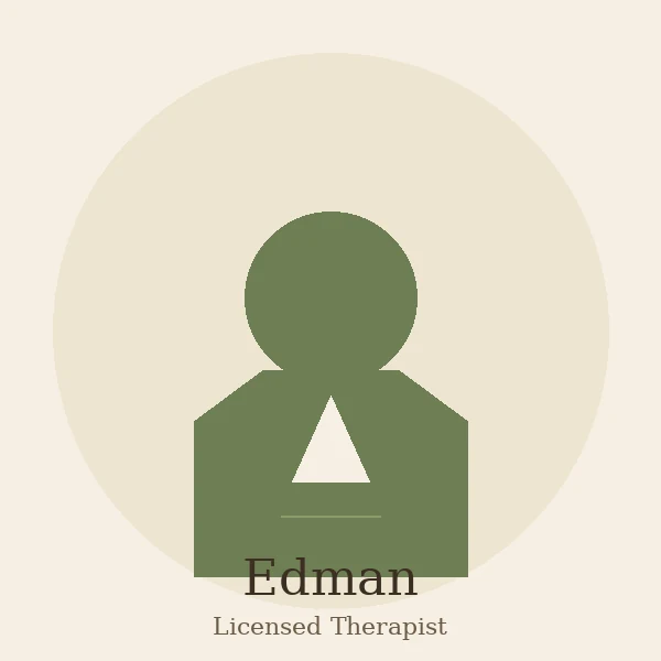 Edman, Licensed Therapist